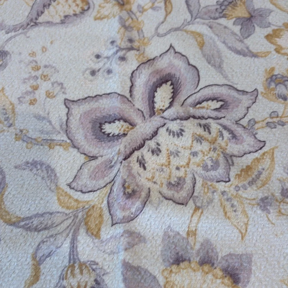 Victoria Secret Floral Lavender and Cream Beach Towel Backpack